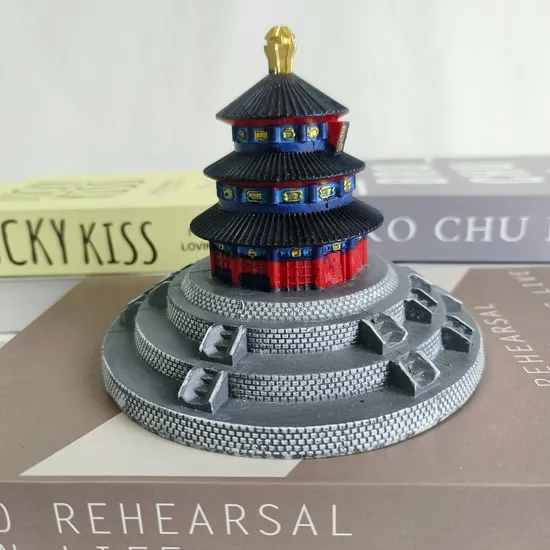 Wholesale China Temple of Heaven Souvenir Resin Sculpture Figurine Gift 3D Model 